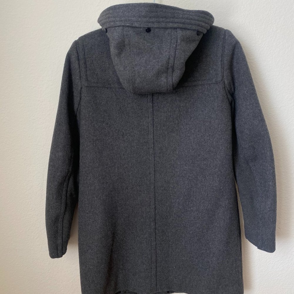 Bcbgeneration Women's Charcoal Toggle Button Hood… - image 3